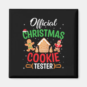 Íman Testor Oficial de Biscoito de Natal - Engraçado Xm