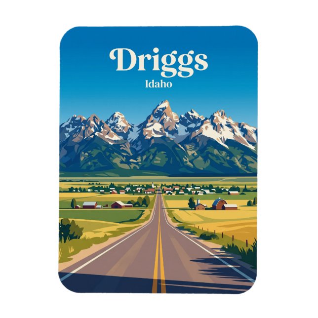 Íman Teton Scenic Byway Idaho (Vertical)