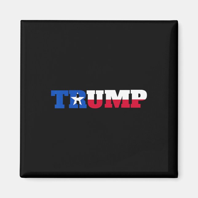 Íman Texanos de Trump Para Trump  (Frente)
