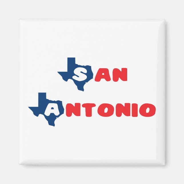 Íman Texas Cites San Antonio (Frente)