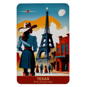 Íman Texas: É como um outro país inteiro flexível