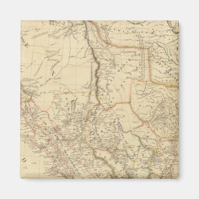 Íman Texas e México (Frente)