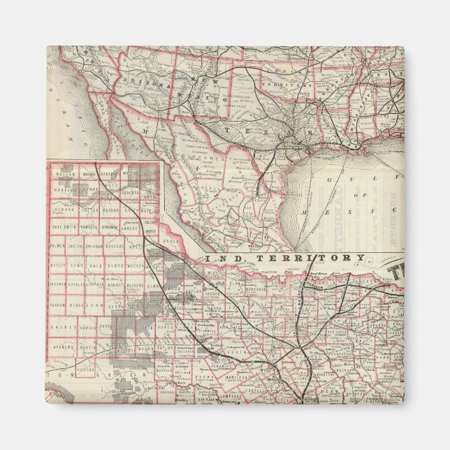 Íman Texas e México, Houston (Frente)