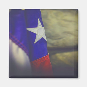 Íman Texas Flag Rustic Lone Star State EUA
