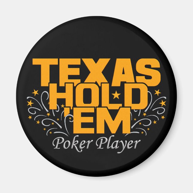 Íman Texas hold'Em Poker (Frente)
