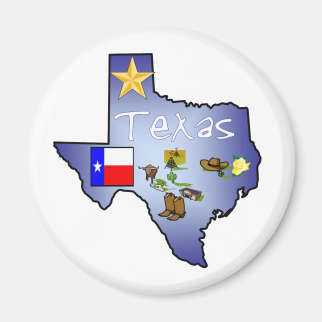 Íman Texas Magnet (Frente)