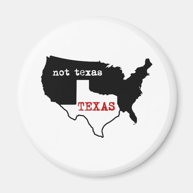 Íman Texas / Não Texas (Frente)