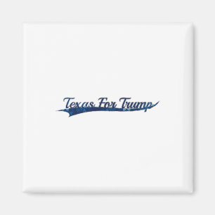 Íman Texas Para Trump Conservador Político Vintage Var