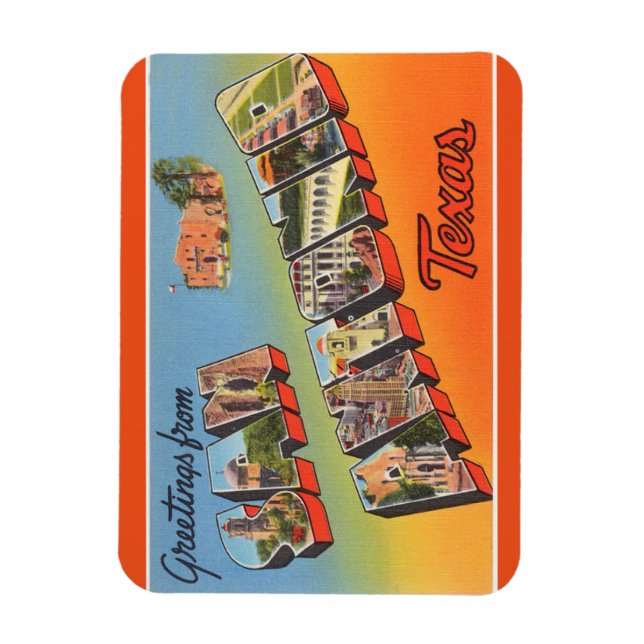 Íman Texas, San Antonio Magnet (Vertical)