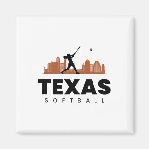 Íman Texas Softll Vintage Minimalista Cidade Retro Soft
