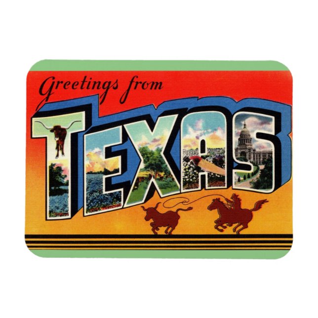 Íman Texas State Magnet (Horizontal)