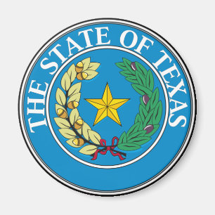 Íman Texas State Seal