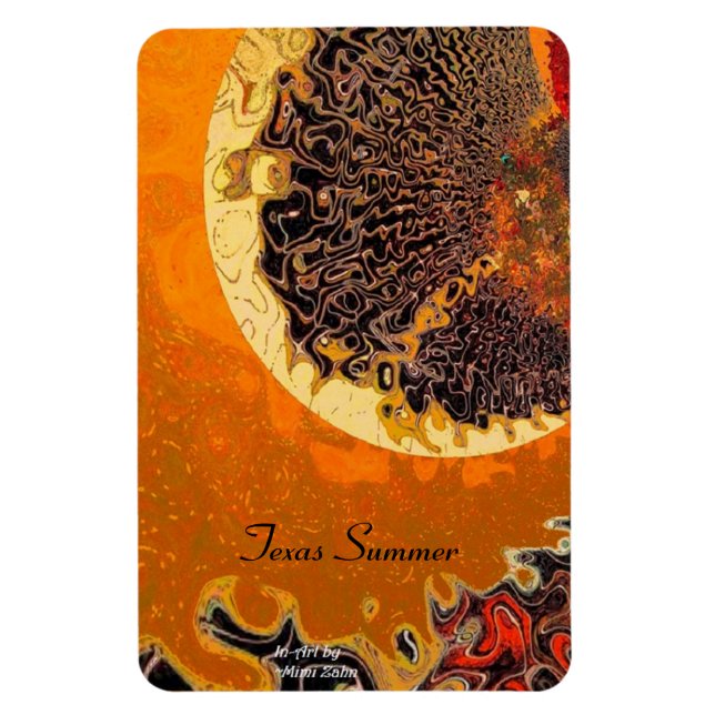 Íman "Texas Summer" 4 x 6 Magnetos flexíveis (Vertical)