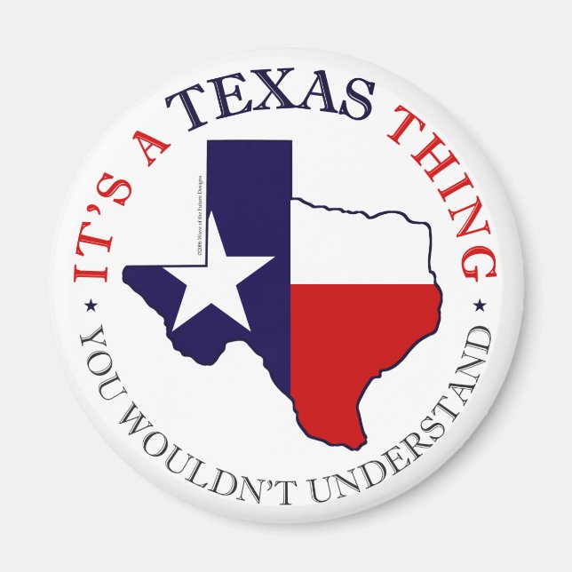 Íman Texas Thing (Frente)