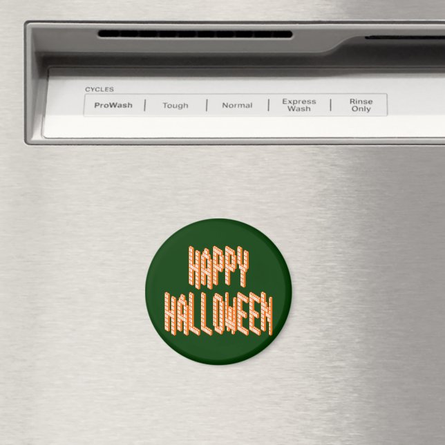 Íman Texto Blox do Halloween (In Situ (Dishwasher))