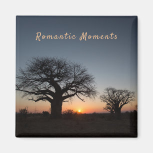 Íman Texto da foto de Momentos Românticos Sunset Sacre