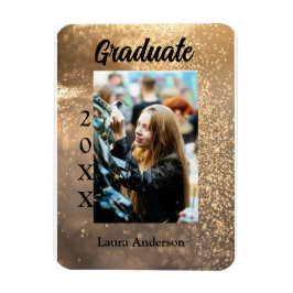 Íman Texto de classe de nome de adição de graduação de 