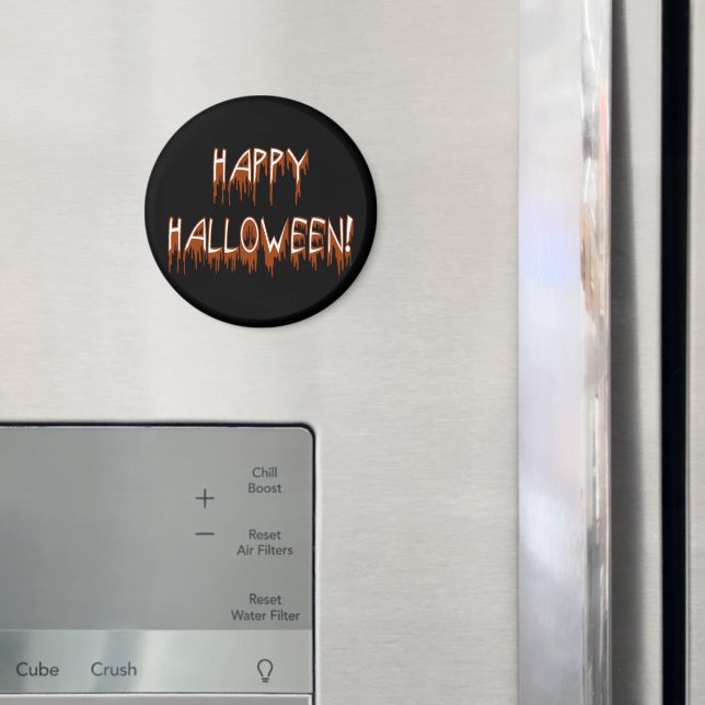 Íman Texto de Sofrimento do Halloween (In Situ (Fridge))
