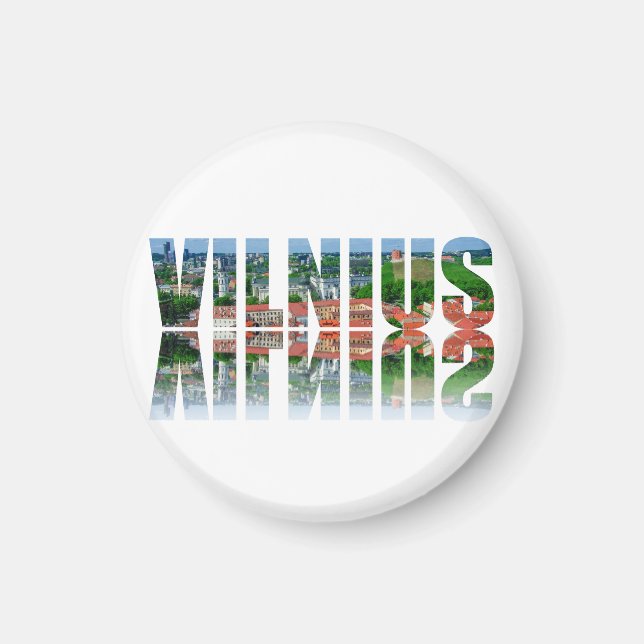 Íman Texto de Vilnius com reflexão (Frente)