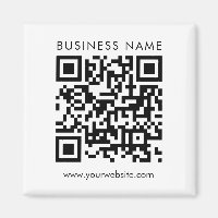 Texto do logotipo de código QR da empresa Modelo d