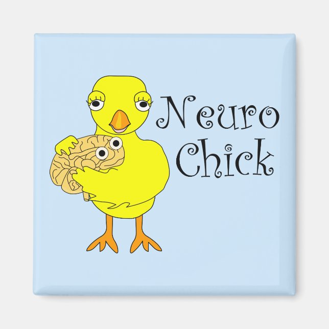 Íman Texto do Pintinho Neuro (Frente)
