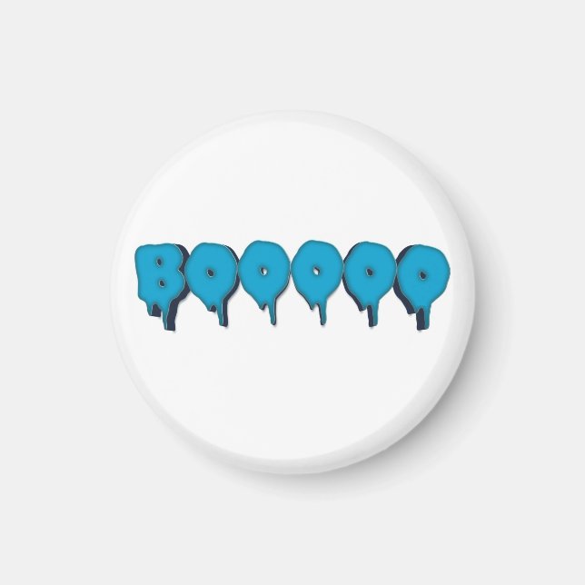 Íman texto fantasma engraçado (Frente)