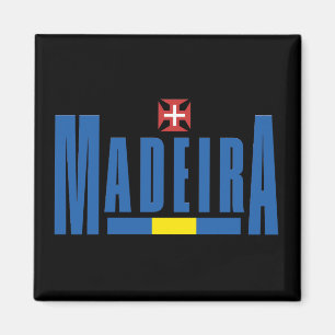 Íman Texto Madeira e Cores de Sinalizador