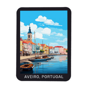 Íman Texto Personalizado Aveiro Portugal