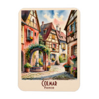 Texto Personalizado Colmar Alsácia França Viagem A