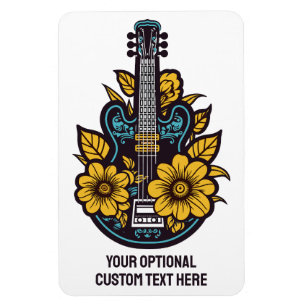 Íman Texto Personalizado e Cor Ukulele