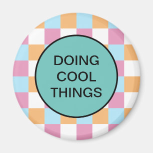 Íman Texto personalizado engraçado