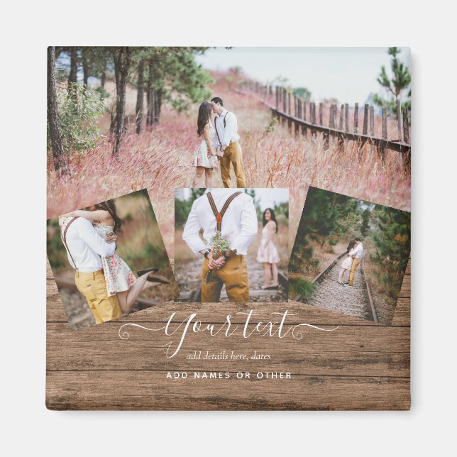 Íman Texto Personalizado Exclusivo do Texto Personaliza (Frente)