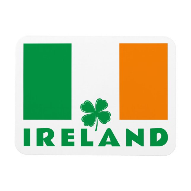 Íman Texto personalizado Irlanda (Horizontal)