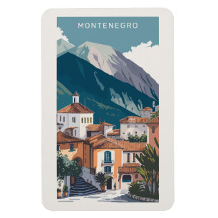 Íman Texto Personalizado Montenegro