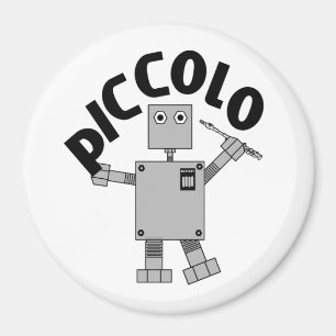 Íman Texto Robô Piccolo