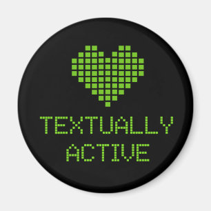Íman Textualmente Ativo - ímã