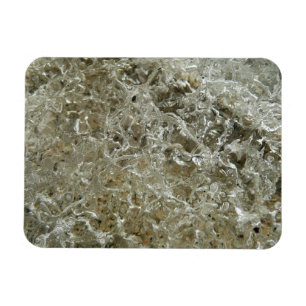 Íman Textura Abstrata de Gelo Glacial da Natureza