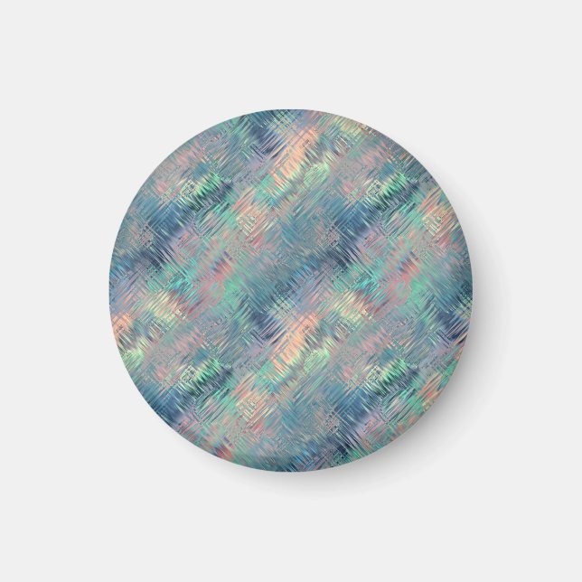 Íman Textura Azul de Alexandrite (Frente)