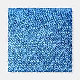 Íman Textura de Denim Azul