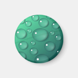 Íman Textura de derramamento de chuva em teal