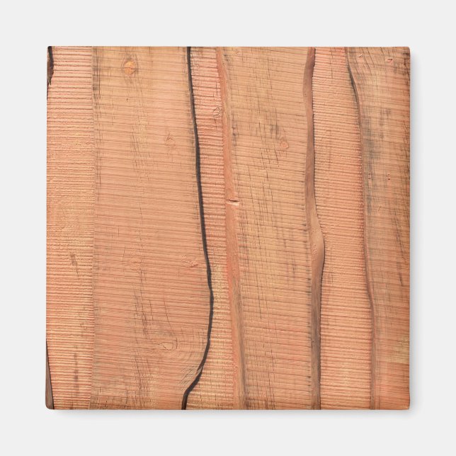 Íman Textura de madeira (Frente)