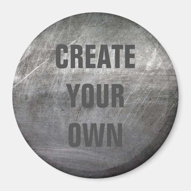 Íman Textura de metal escovado (Frente)