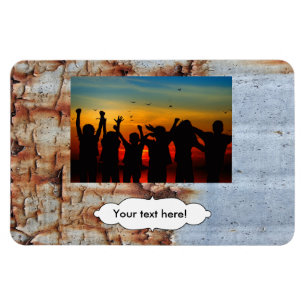 Íman Textura de pintura a descascar