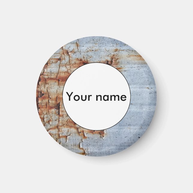 Íman Textura de pintura a descascar (Frente)