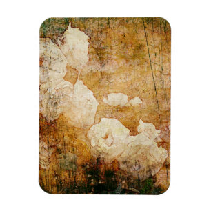 Íman textura floral do fundo do vintage do grunge da