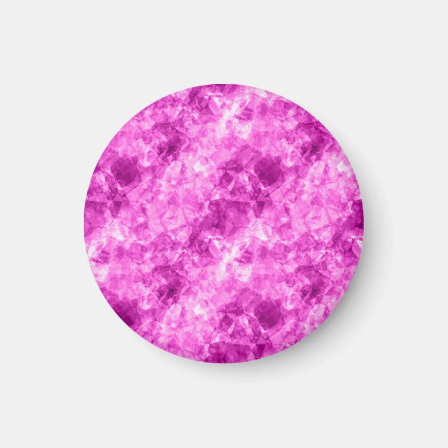 Íman Textura impermeável rosa (Frente)