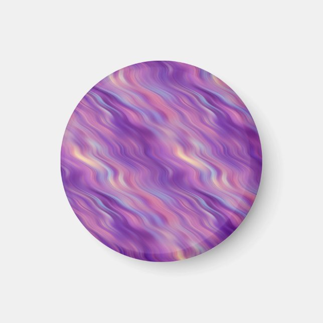 Íman Textura ondulada violeta (Frente)