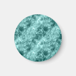 Íman Textura Teal Crumplada