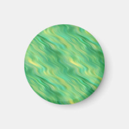 Íman Textura verde-ondulada