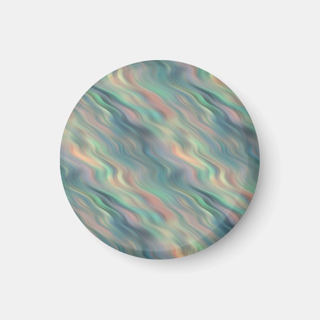 Íman Textura Wavy Iris Azul (Frente)